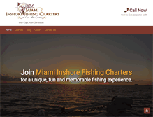 Tablet Screenshot of miamiinshorefishing.com